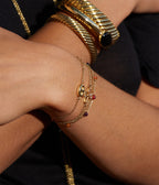 Bracelet Hebe (Acier doré)