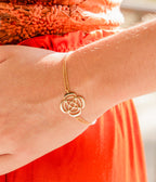 Bracelet Isaki (Acier doré)