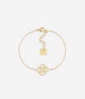 Bracelet Infini (Acier doré)