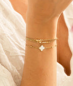 Bracelet Racine (Acier doré)