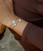 Bracelet Nysa (Acier doré)