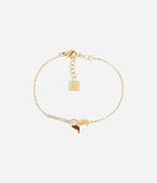 Bracelet Sélénia (Acier doré)