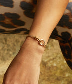 Bracelet Veyra (Acier doré)