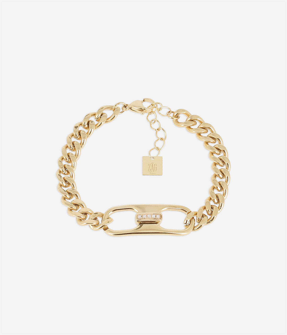 Bracelet Oxya (Acier doré)