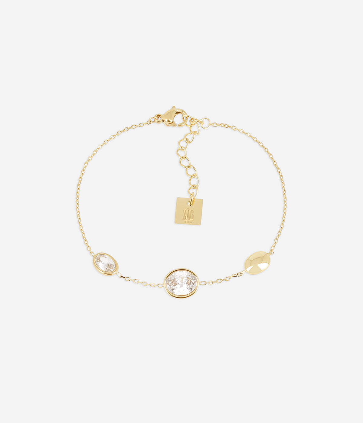Bracelet Solyne (Acier doré)
