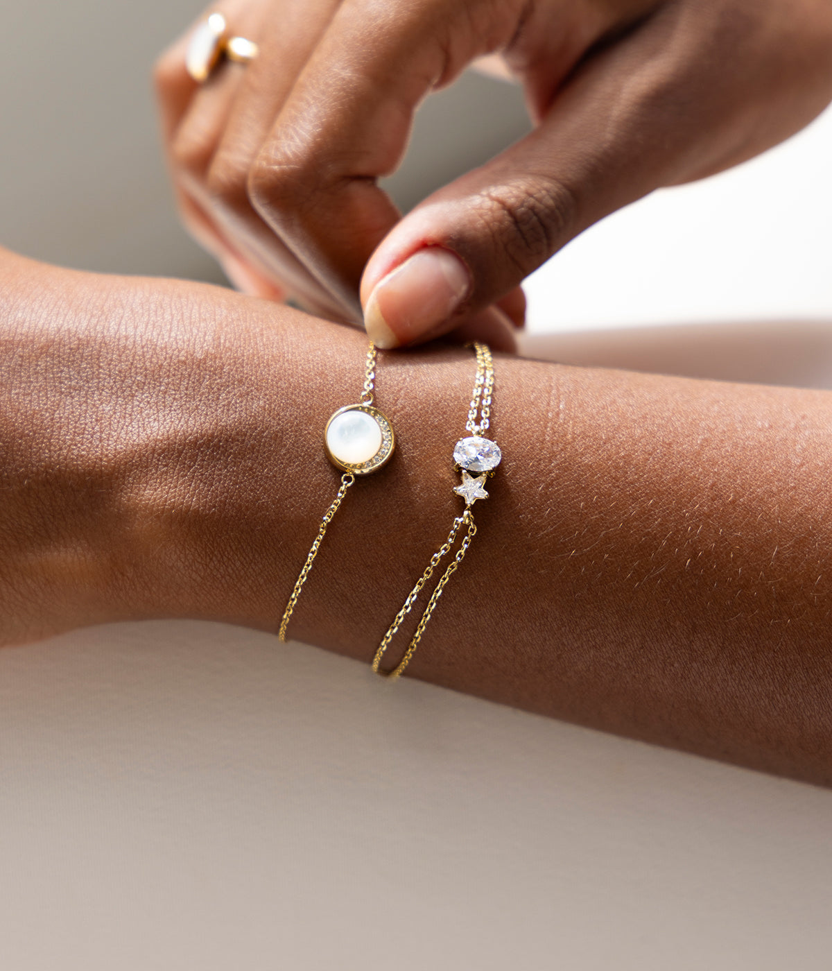 Bracelet Oria (Acier doré)