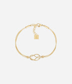 Bracelet Niamh (Acier doré)