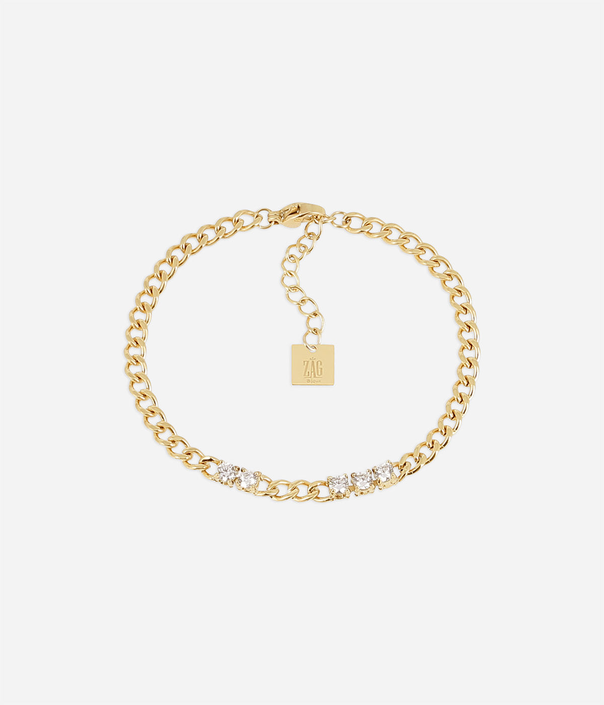 Bracelet Azilis (Acier doré)