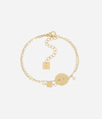 Bracelet Indira (Acier doré)