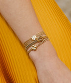 Bracelet Cambia (Acier doré)