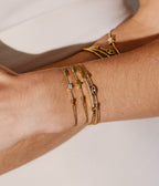 Bracelet Salin (Acier doré)