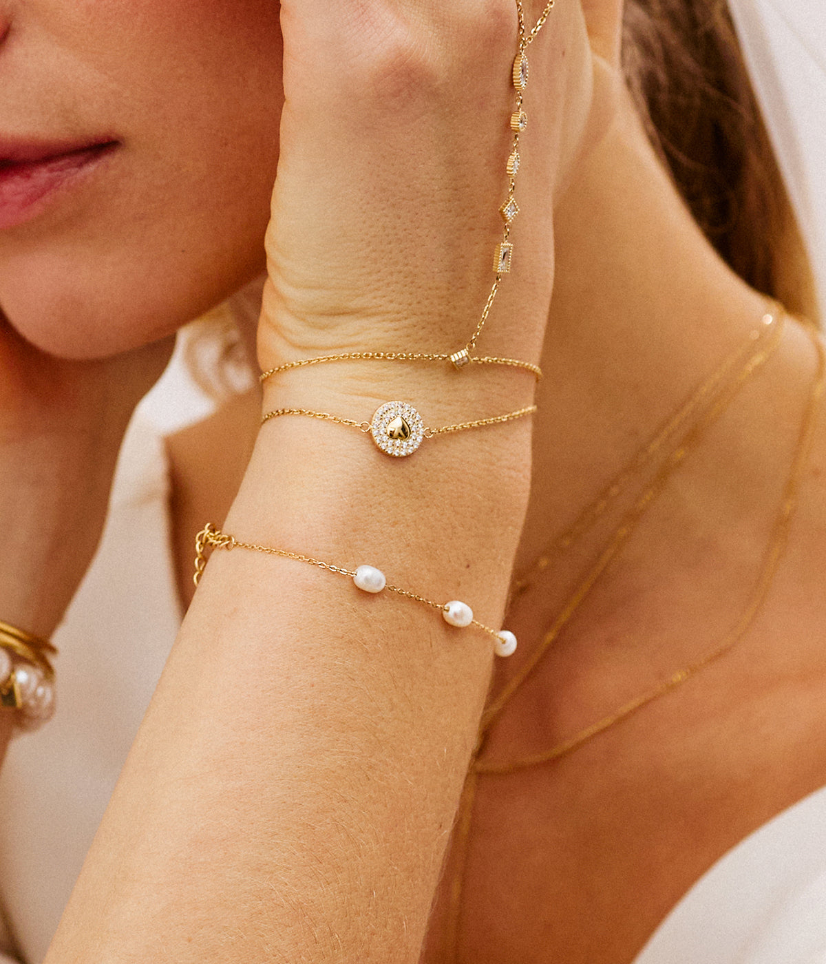 Bracelet Vieste (Acier doré)