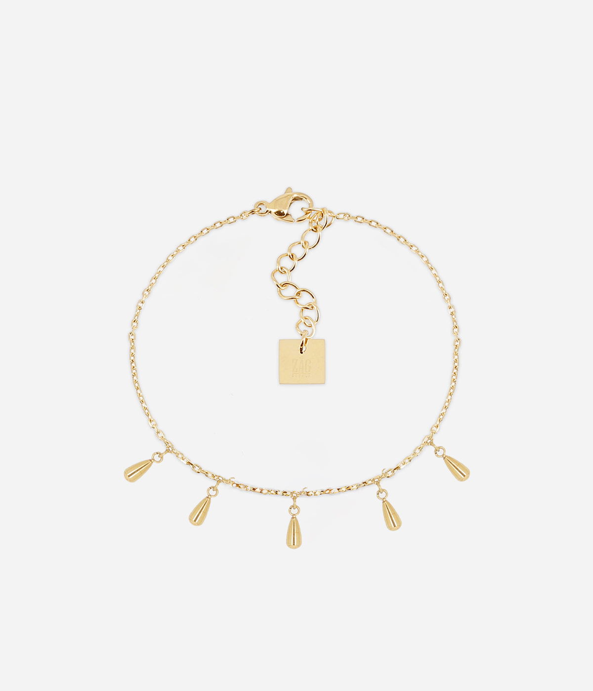 Bracelet Aradeo (Acier doré)