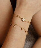 Bracelet Aradeo (Acier doré)