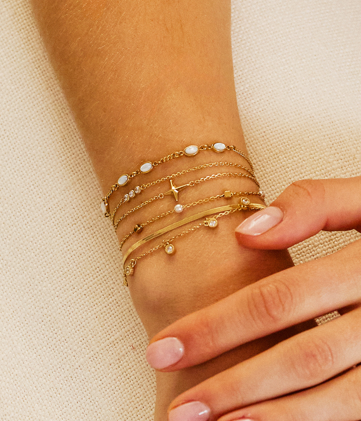 Bracelet Alcamo (Acier doré)