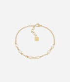 Bracelet Marsala (Acier doré)