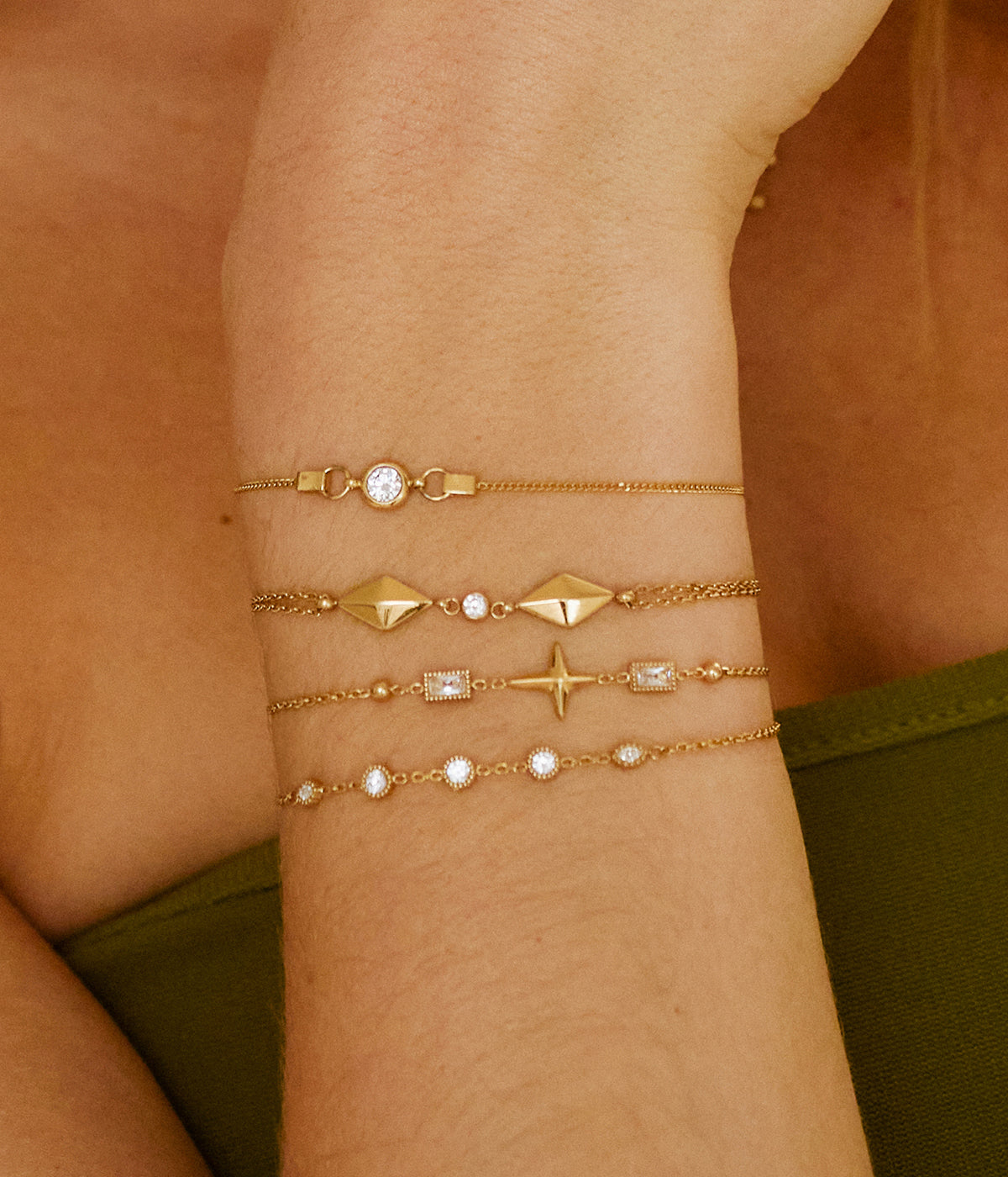 Bracelet Bancali (Acier doré)