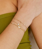 Bracelet Raddusa (Acier doré)