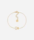 Bracelet Nicolosi (Acier doré)