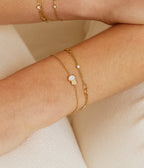 Bracelet Nicolosi (Acier doré)
