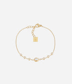 Bracelet Adrano (Acier doré)