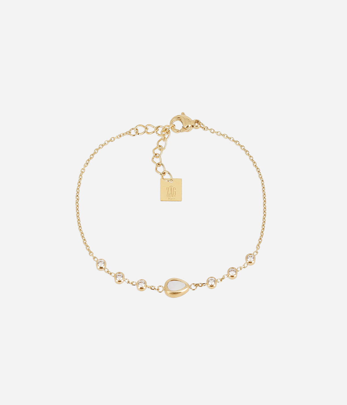 Bracelet Adrano (Acier doré)