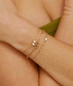 Bracelet Adrano (Acier doré)