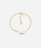 Bracelet Lumbaldu (Acier doré)