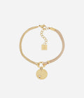 Bracelet Rotondo (Acier doré)