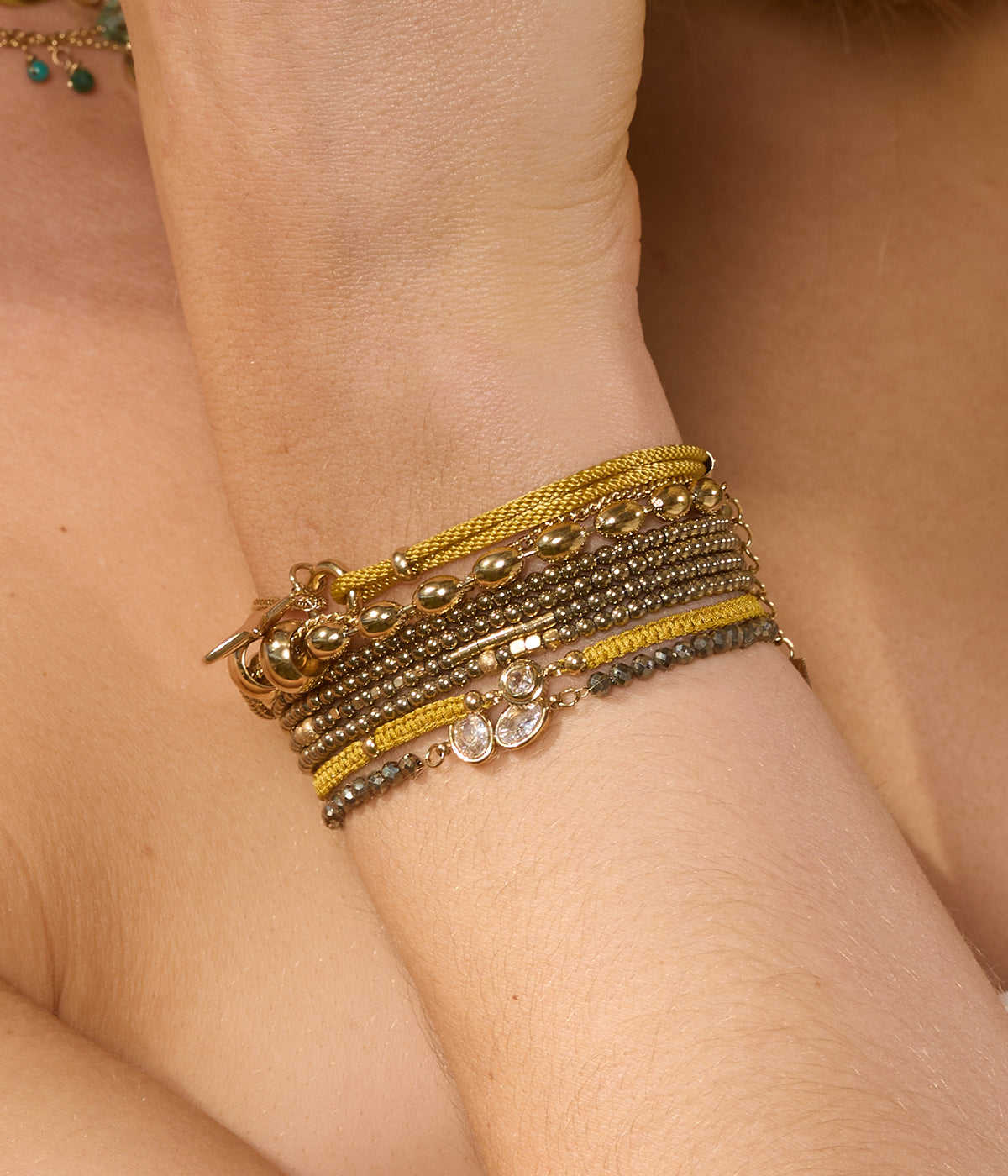 Bracelet Istrana (Acier doré)