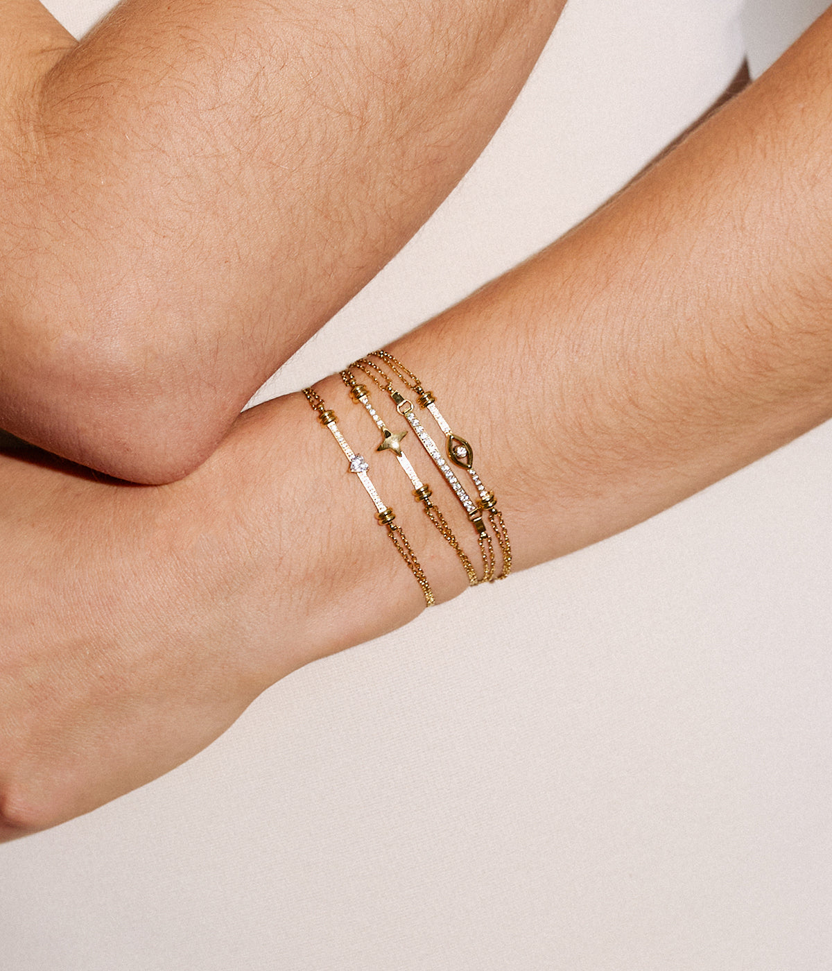 Bracelet Lauria (Acier doré)