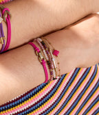 Bracelet Tutti-Frutti (Acier doré)
