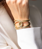Bracelet Thalix (Acier doré)