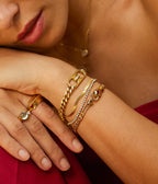 Bracelet Akane (Acier doré)