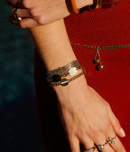Bracelet Salerne (Acier doré)