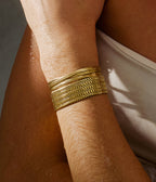 Bracelet Lioni (Acier doré)