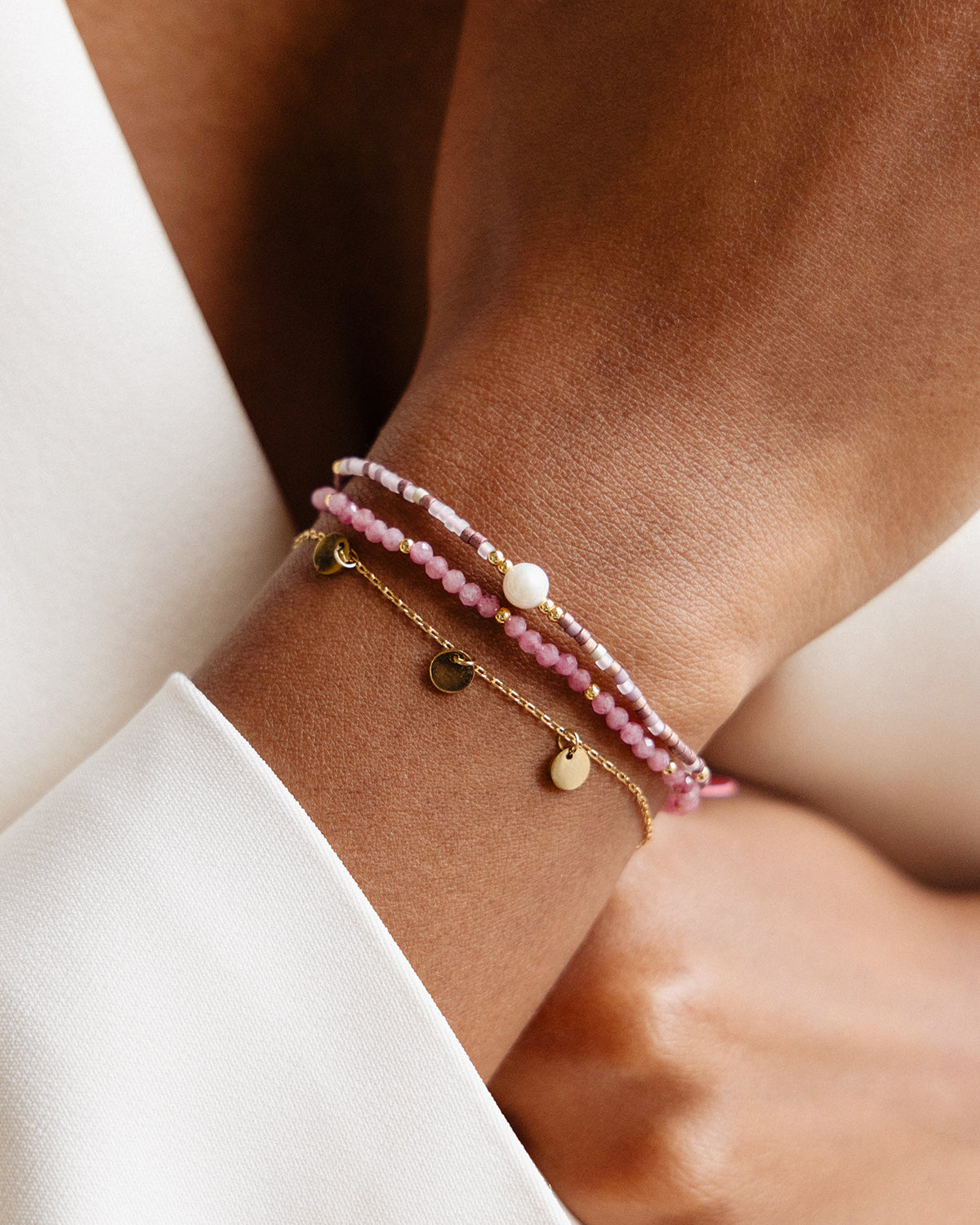 Bracelets Loccis (Acier doré)