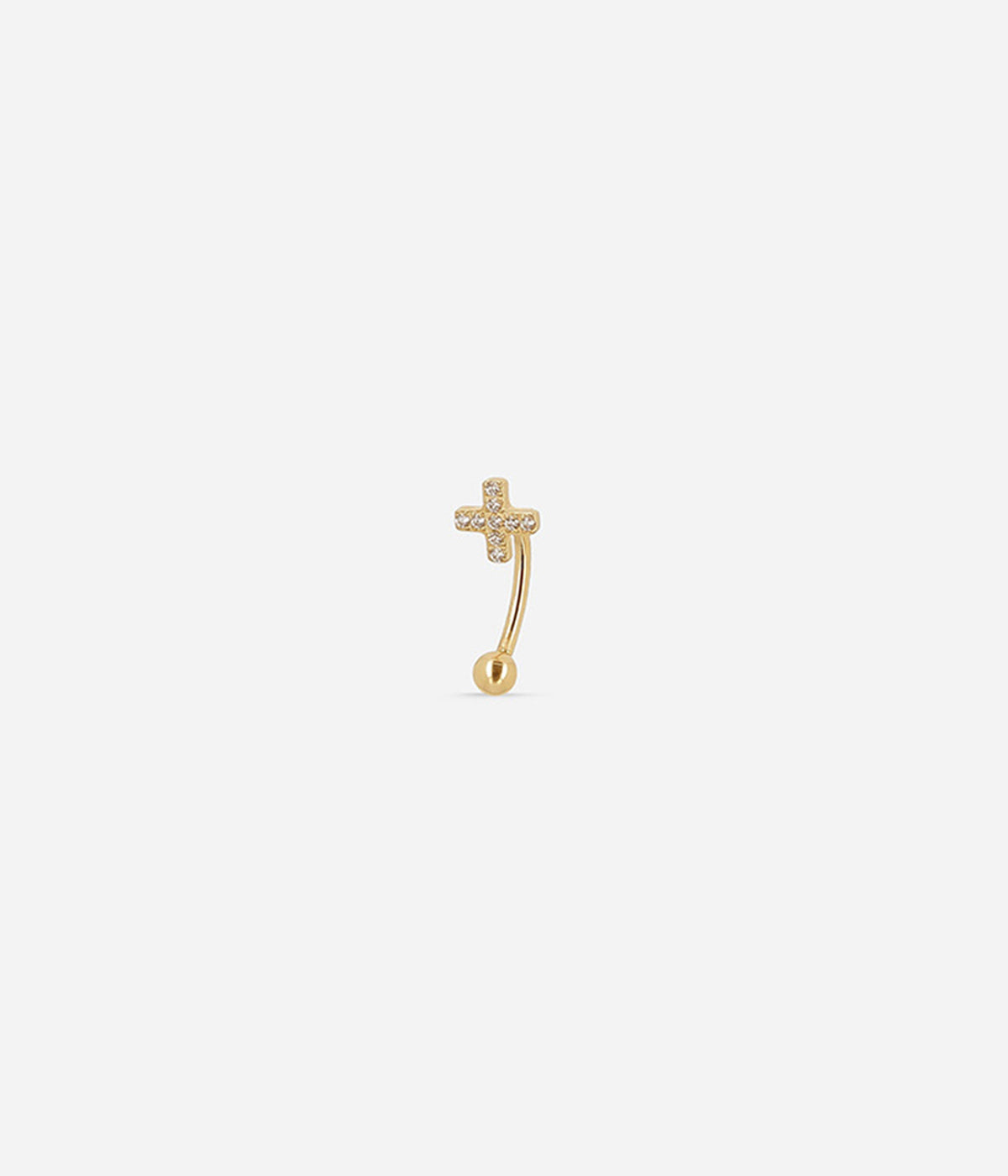 Piercing Angamos (Acier doré)