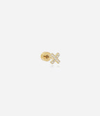 Piercing Barbade (Acier doré)