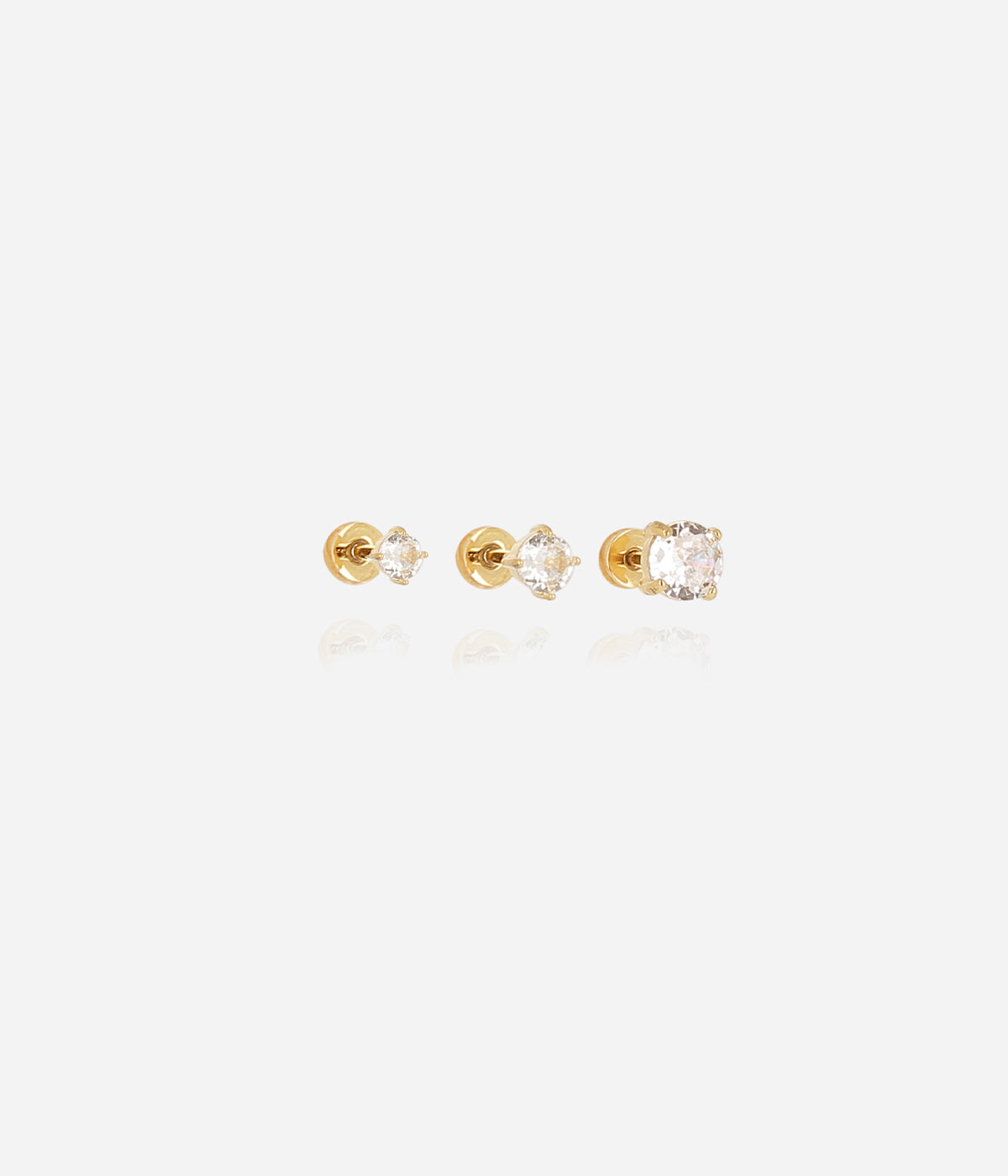 Piercing Menorca S (Acier doré)