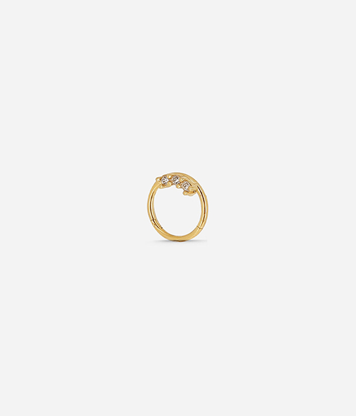Piercing Samoa (Acier doré)