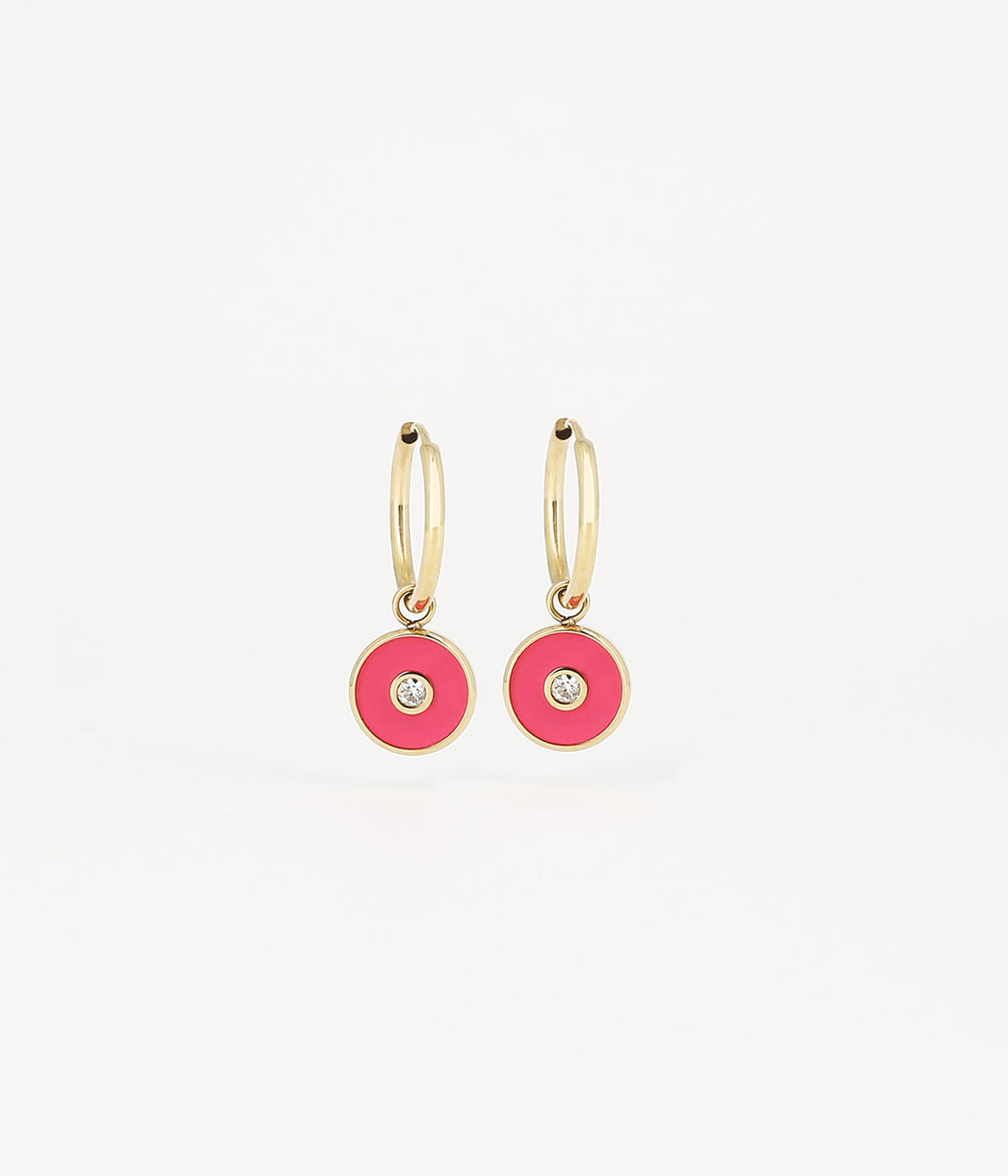 Boucles d'oreilles Liz (Acier doré)