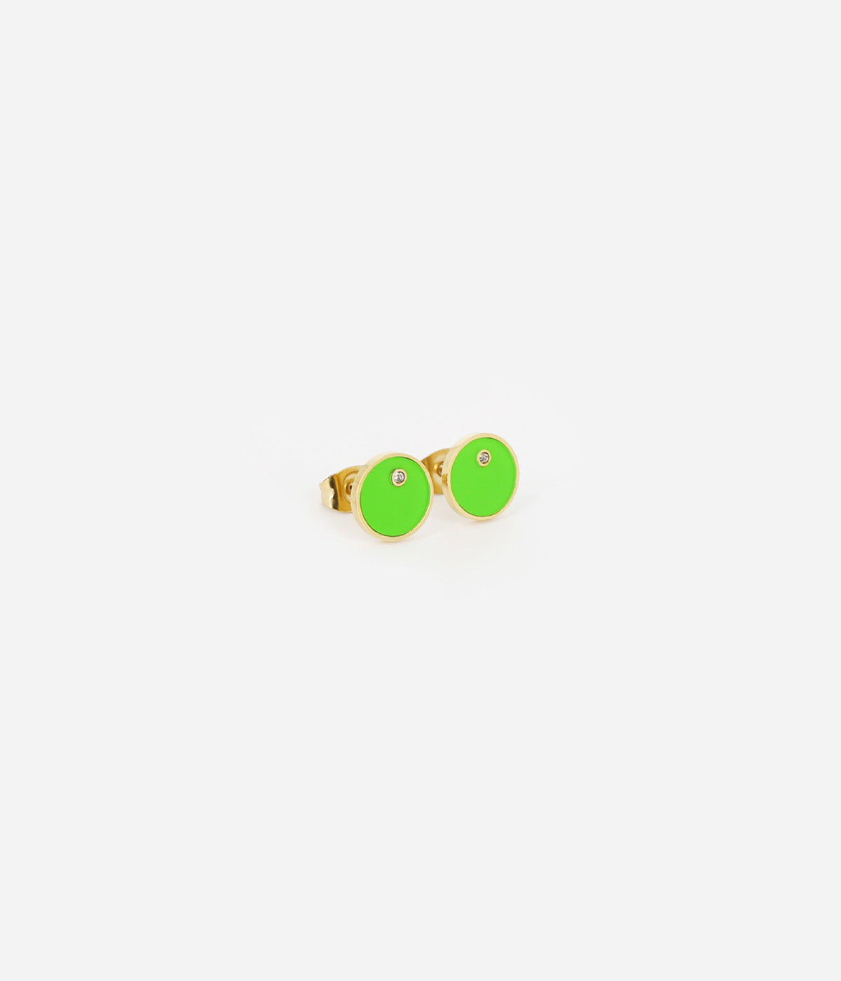 Boucles d'oreilles Roland (Acier doré)
