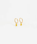 Boucles d'oreilles Ricky (Acier doré)