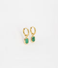 Boucles d'oreilles Lilou (Acier doré)