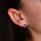 Boucles d'oreilles Mini Mandosa (Acier)