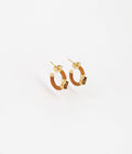 Boucles d'oreilles Noria (Acier doré)