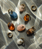 Boucles d'oreilles Chroma (Acier doré)