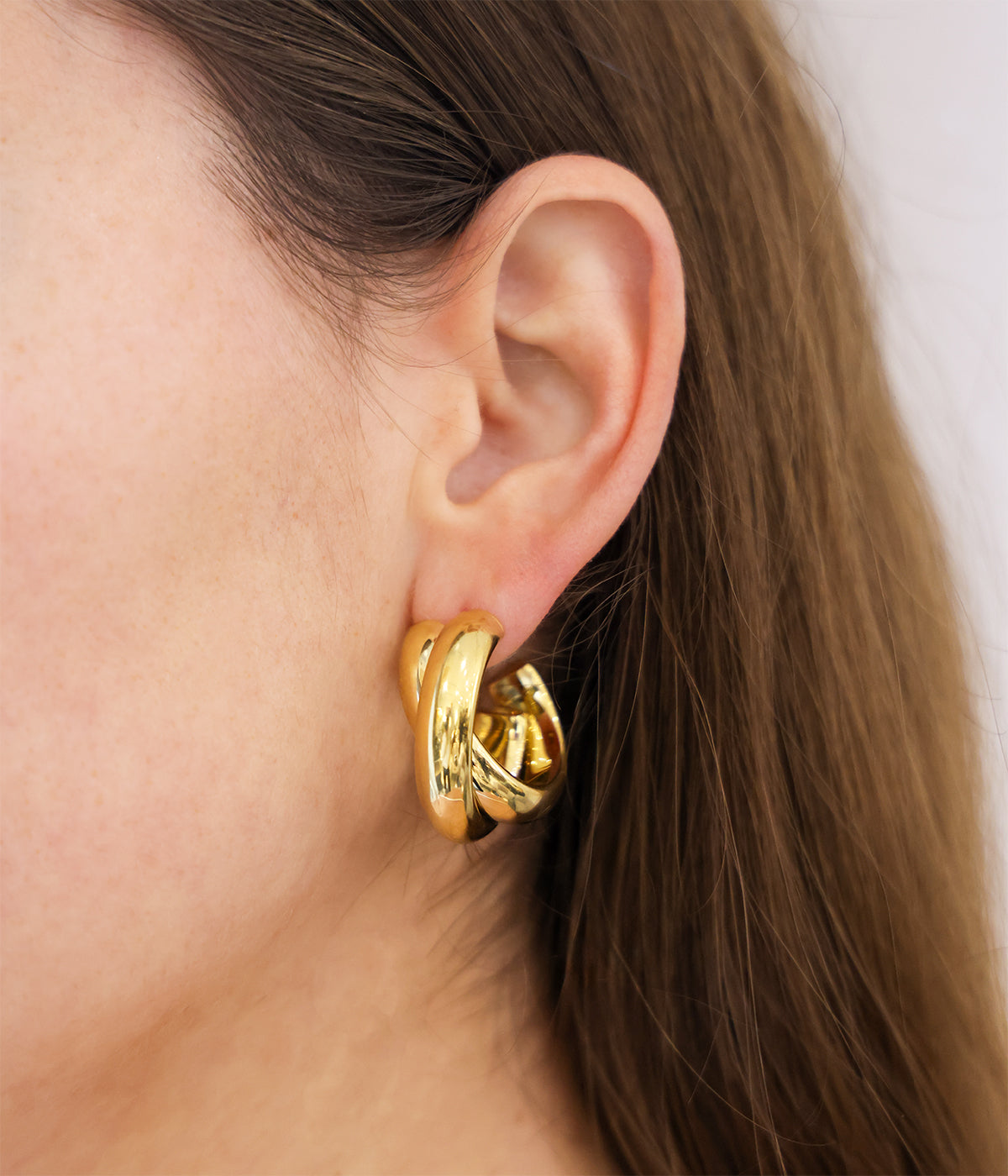 Boucles d'oreilles Benetta (Acier)