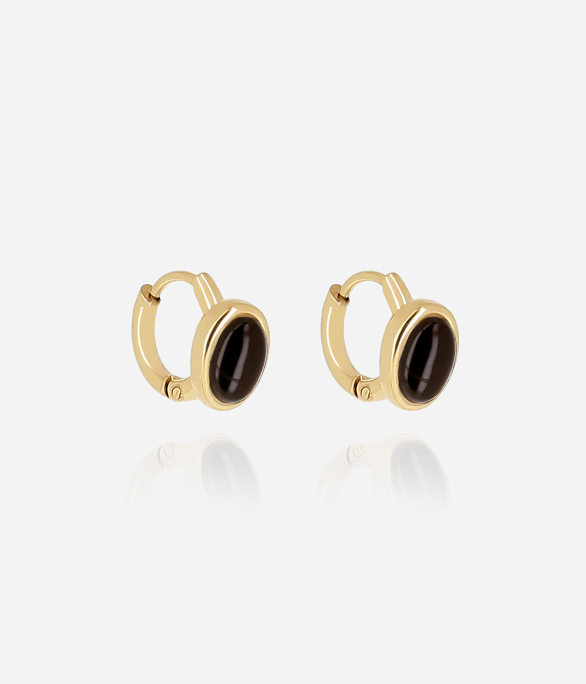 Boucles d'oreilles Isotta (Acier doré)